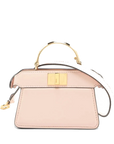 Pre-Loved Peekaboo Handbag Leather Micro with Gold Hardware, Pink