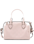 Pre-Loved Boston Bag Handbag Guccissima Leather Mini with Gold Hardware, Light Pink