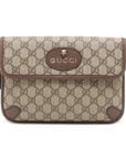 Pre-Loved Neo Vintage Belt Bag Monogram Coated Canvas with Gold Hardware, Beige Ebony