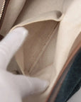Pre-Loved Craft Tote Denim with Gold Hardware, Blue