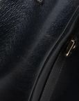 Pre-Loved Abbey D-Ring Tote Leather with Gold Hardware, Black