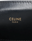 Pre-Loved Triomphe Vertical Cabas Tote Triomphe Coated Canvas Small with Gold Hardware, Beige and Black