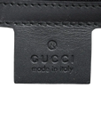 Pre-Loved GG Supreme Backpack GG Supreme Coated Canvas Small with Silver Hardware, Beige/Ebony