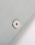 Pre-Loved Diorama Wallet on Chain Crossbody Bag Cannage Micro-Cannage Leather Small with Silver Hardware, Silver