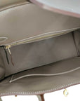 Pre-Loved Birkin Handbag Leather 30 with Gold Hardware, Etoupe