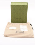 Pre-Loved Ophidia Crossbody Bag Monogram Coated Canvas Small with Gold Hardware, Beige/Ebony