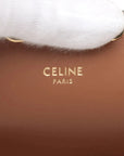 Pre-Loved Triomphe Wallet on Chain Crossbody Bag Triomphe Canvas with Gold Hardware, Beige and Tan