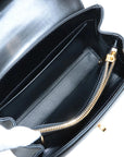Pre-Loved 16 (Seize) Handbag Leather Small with Gold Hardware, Black