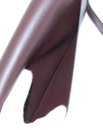 Pre-Loved Constance Long To Go Crossbody Bag Leather with Palladium Hardware, Dark Brown