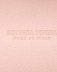 Pre-Loved Cabat Tote Intrecciato Leather Mini with Gold Hardware, Pink