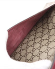 Pre-Loved Dionysus Blooms Shoulder Bag Monogram Coated Canvas Small with Aged Silver Hardware, Beige Ebony with Pink Floral