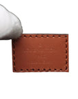 Pre-Loved Dauphine Shoulder Bag Monogram Coated Canvas MM with Gold Hardware, Brown