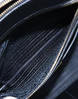 Pre-Loved Galleria Double Zip Tote Leather Medium with Gold Hardware, Black