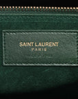 Pre-Loved Sac de Jour Tote Leather Small with Gold Hardware, Dark Green
