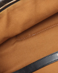 Pre-Loved Triomphe Backpack Triomphe Coated Canvas with Gold Hardware, Brown