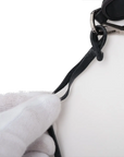 Pre-Loved Re-Edition 2005 Shoulder Bag Re-Nylon with Silver Hardware, Black