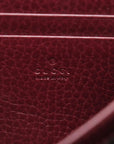 Pre-Loved Dionysus Chain Wallet Crossbody Bag Leather Mini with Aged Silver Hardware, Burgundy