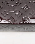 Pre-Loved Rodeo Drive Crossbody Bag Monogram Patent Leather with Gold Hardware, Amarante
