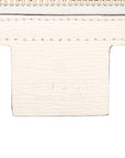 Pre-Loved Ophidia Handbag Floral Print Coated Canvas Small with Gold Hardware, White/Green/Pink