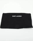 Pre-Loved Le 5 à 7 Shoulder Bag Smooth Leather with Gold Hardware, Black