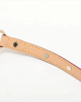 Pre-Loved Sunshine Crossbody Bag Monogram Denim Mini with Gold Hardware, Pink
