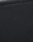 Pre-Loved Big Bag Tote Leather Small with Silver Hardware, Black