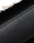 Pre-Loved Horsebit 1955 Shoulder Bag Leather Small with Gold Hardware, Black