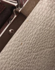Pre-Loved Peekaboo Handbag Leather with Silver Hardware, Pink