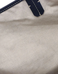 Pre-Loved Saint Louis Tote Goyardine Coated Canvas PM with Silver Hardware, Navy