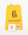 Pre-Loved Saint Louis Tote Goyardine Chevron Coated Canvas PM with Gold Hardware, Red