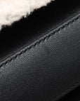 Pre-Loved Horsebit 1955 Shoulder Bag Leather Small with Gold Hardware, Black