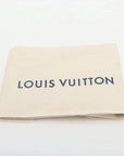 Pre-Loved Sunshine Crossbody Bag Monogram Denim Mini with Gold Hardware, Pink