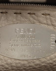 Pre-Loved Peekaboo Selleria Handbag Leather Mini with Silver Hardware, Pink