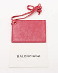 Pre-Loved Classic City Handbag Leather Mini with Gold Hardware, Pink