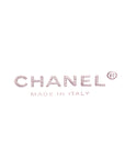 Pre-Loved CC Filigree Vanity Case Shoulder Bag Quilted Leather Medium with Silver Hardware, Black