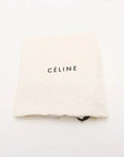 Pre-Loved Luggage Tote Leather Micro with Silver Hardware, Beige