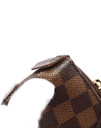 Pre-Loved Westminster GM Tote Damier Coated Canvas GM with Gold Hardware, Brown