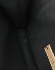 Pre-Loved Dauphine Shoulder Bag Monogram Coated Canvas MM with Gold Hardware, Brown