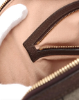 Pre-Loved Ophidia Handbag Monogram Coated Canvas Medium with Gold Hardware, Beige/Ebony