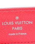 Pre-Loved Lockme II Handbag Leather with Silver Hardware, Red
