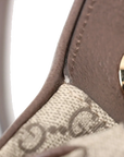 Pre-Loved Blondie Shoulder Bag GG Supreme Coated Canvas with Gold Hardware, Beige/Ebony