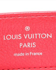 Pre-Loved Lockme II Handbag Leather with Silver Hardware, Red