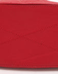 Pre-Loved Mazarine Tote Monogram Leather PM with Gold Hardware, Red
