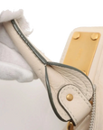 Pre-Loved Paddington Handbag Leather Medium with Aged Gold Hardware, Ivory
