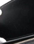 Pre-Loved Pont Neuf Handbag Leather GM with Silver Hardware, Black