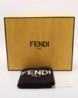 Pre-Loved Mamma Baguette (Fendi x Porter) Shoulder Bag Nylon Large with Gold Hardware, Black