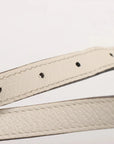 Pre-Loved Queen Margaret Shoulder Bag Monogram Canvas Coated with Aged Gold Hardware Medium, Beige Ebony with Ivory Trim