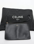 Pre-Loved Bucket 16 Bucket Bag Leather with Gold Hardware, Black