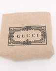Pre-Loved GG Marmont Top Handle Handbag Quilted Leather Small with Aged Gold Hardware, Black