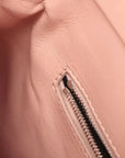 Pre-Loved Peekaboo Handbag Leather Mini with Silver Hardware, Pink